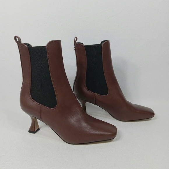 SAM EDELMAN Lani Kitten Heel Booties Womens Size 5.5 - Picture 1 of 16